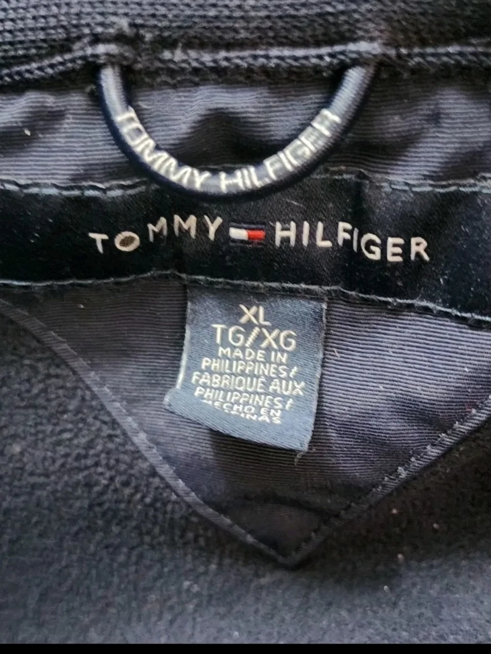 Tommy Hilfiger Mens XL Wool Blend Heavy Fleece Utility Jacket